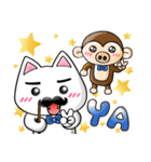 Sweet cute cat with you living life 2（個別スタンプ：3）