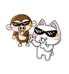 Sweet cute cat with you living life 2（個別スタンプ：7）