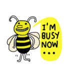 Busy Bee in January（個別スタンプ：13）