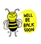 Busy Bee in January（個別スタンプ：15）