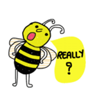 Busy Bee in January（個別スタンプ：18）