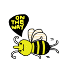 Busy Bee in January（個別スタンプ：33）