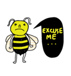 Busy Bee in January（個別スタンプ：35）