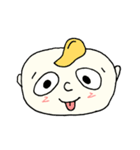 フキゲン坊主ゆっちゃん（個別スタンプ：1）