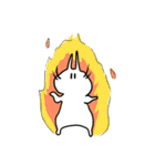 うさぎとどんぐり（個別スタンプ：10）