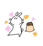 うさぎとどんぐり（個別スタンプ：12）