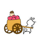 うさぎとどんぐり（個別スタンプ：26）