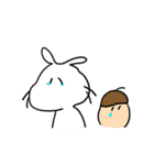 うさぎとどんぐり（個別スタンプ：31）