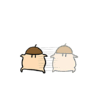 うさぎとどんぐり（個別スタンプ：34）