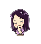 Cute Purple Zwi（個別スタンプ：3）