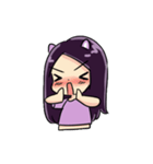 Cute Purple Zwi（個別スタンプ：9）