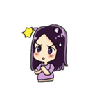 Cute Purple Zwi（個別スタンプ：11）