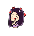 Cute Purple Zwi（個別スタンプ：13）