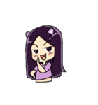 Cute Purple Zwi（個別スタンプ：15）