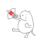 ギリネコワークス（個別スタンプ：14）