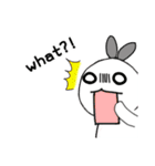 Hotot's daily life - The second bomb（個別スタンプ：4）
