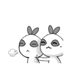 Hotot's daily life - The second bomb（個別スタンプ：22）