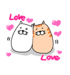 餅にゃんこ（個別スタンプ：7）
