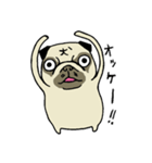 ブサカワなパグ（個別スタンプ：17）