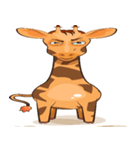 Baby Giraffe Stickers（個別スタンプ：6）