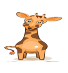 Baby Giraffe Stickers（個別スタンプ：9）
