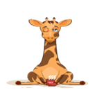 Baby Giraffe Stickers（個別スタンプ：10）