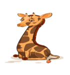 Baby Giraffe Stickers（個別スタンプ：12）