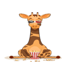 Baby Giraffe Stickers（個別スタンプ：14）