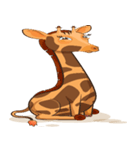 Baby Giraffe Stickers（個別スタンプ：15）