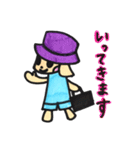 Hearn Sheep and Apple Dog（個別スタンプ：4）
