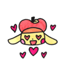 Hearn Sheep and Apple Dog（個別スタンプ：9）