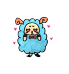 Hearn Sheep and Apple Dog（個別スタンプ：23）