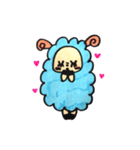 Hearn Sheep and Apple Dog（個別スタンプ：24）