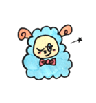 Hearn Sheep and Apple Dog（個別スタンプ：25）