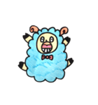 Hearn Sheep and Apple Dog（個別スタンプ：27）