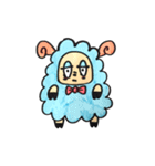 Hearn Sheep and Apple Dog（個別スタンプ：29）