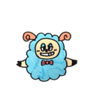 Hearn Sheep and Apple Dog（個別スタンプ：33）