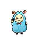 Hearn Sheep and Apple Dog（個別スタンプ：34）