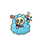 Hearn Sheep and Apple Dog（個別スタンプ：35）