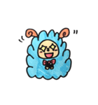 Hearn Sheep and Apple Dog（個別スタンプ：36）