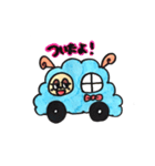 Hearn Sheep and Apple Dog（個別スタンプ：37）