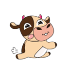 Love of an Funny Dairy Cow（個別スタンプ：18）