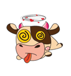 Love of an Funny Dairy Cow（個別スタンプ：27）