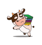 Busy Day of a Lovely Dairy Cow（個別スタンプ：4）