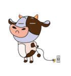 Busy Day of a Lovely Dairy Cow（個別スタンプ：5）