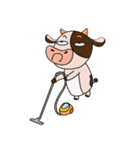 Busy Day of a Lovely Dairy Cow（個別スタンプ：6）