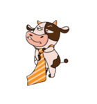 Busy Day of a Lovely Dairy Cow（個別スタンプ：8）