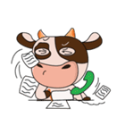 Busy Day of a Lovely Dairy Cow（個別スタンプ：10）