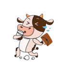 Busy Day of a Lovely Dairy Cow（個別スタンプ：11）