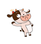 Busy Day of a Lovely Dairy Cow（個別スタンプ：27）